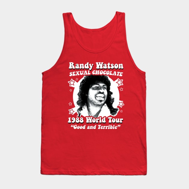 Randy Watson 1988 World Tour Tank Top by dumbshirts